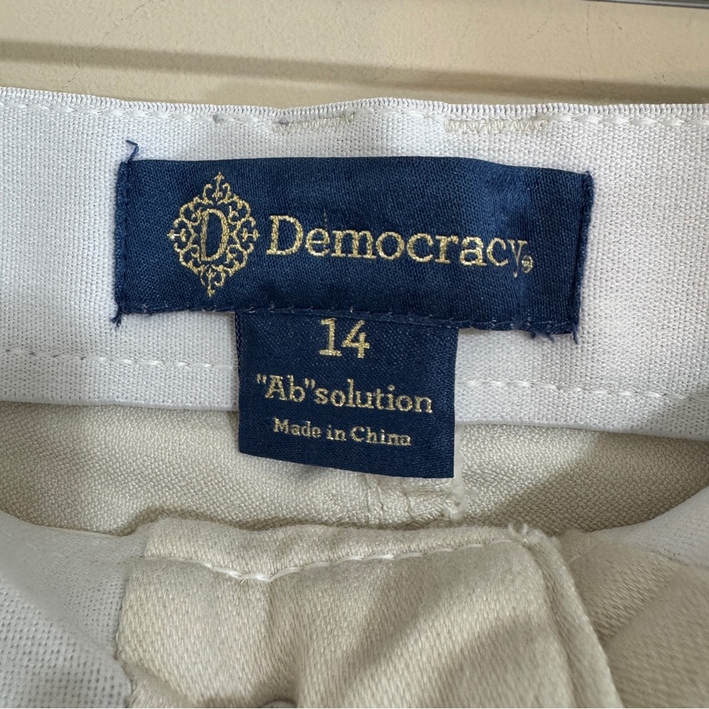 Democracy Absolution Cropped Straight Leg Split R… - image 8